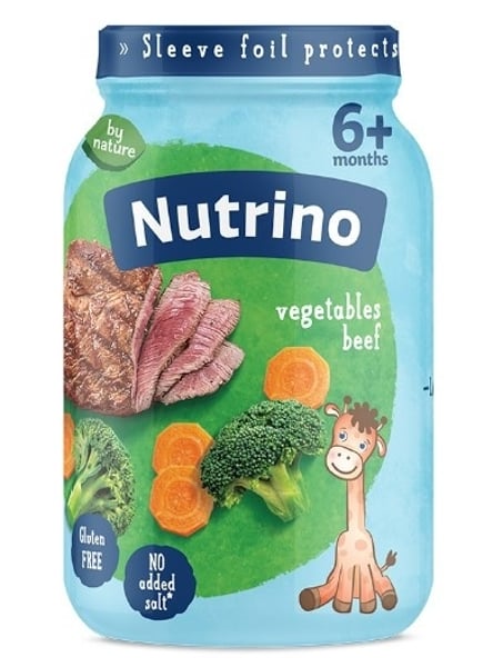 Nutrino kašica junetina povrće pavlaka 190g