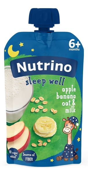 Nutrino noćna kaša jabuka banana ovas mleko 100g
