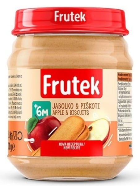 Frutek Kašica jabuka keks 120g