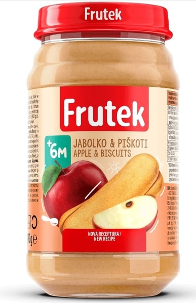 Frutek Kašica jabuka keks 190g