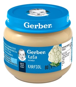 Gerber kašica karfiol 80g