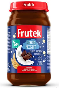 Frutek kašica mleko prosene pahuljice kakao 190g