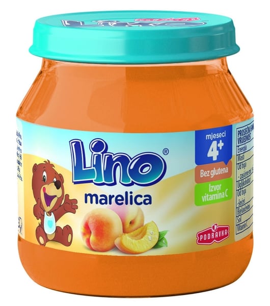 Lino kašica kajsija 130g