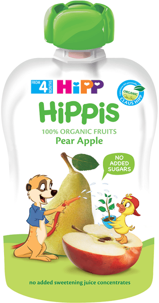 Hipp Organic kašica kruška i jabuka 100g