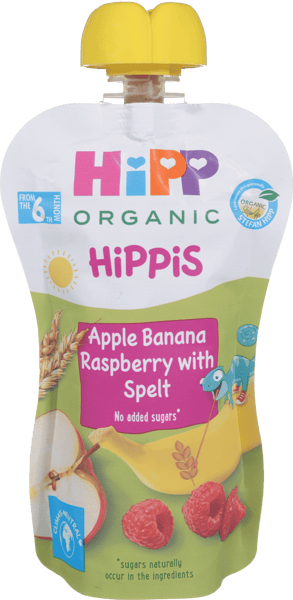 Hipp Kašica jabuka banana malina sa integralnim žitaricama 100g