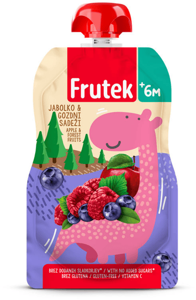 Frutek Kašica šumsko voće jabuka 100g