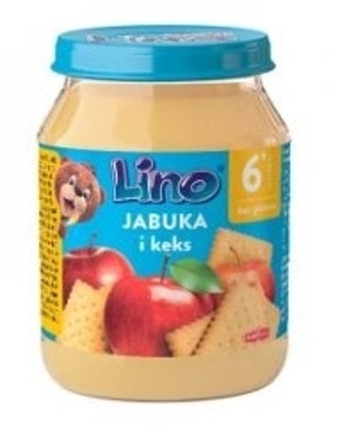 Lino kašica jabuka keks 190g