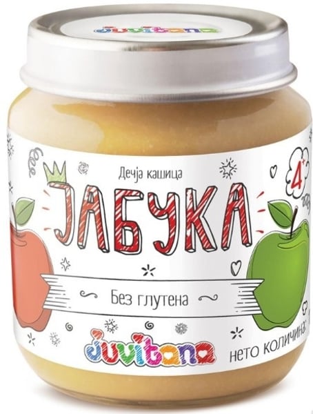 Juvitana kašica jabuka 128g