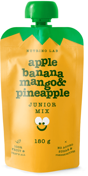 Nutrino Lab voćni pire jabuka banana mango ananas 180g