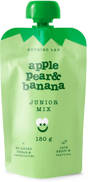 Nutrino Lab voćni pire jabuka kruška banana 180g