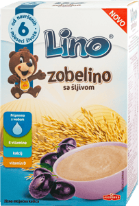 Lino Zobelino sa šljivom instant pahuljice 200g