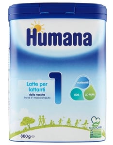 Humana Zamensko mleko MP 1 800g
