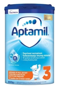 Aptamil Zamensko mleko 3 800g