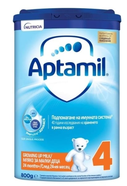 Aptamil Zamensko mleko 4 800g