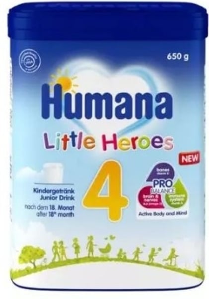 Humana Zamensko mleko 4 MP 650g