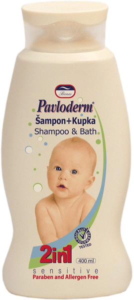 Pavloderm Šampon i kupka baby 2u1 400ml