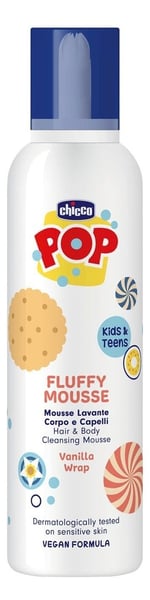 Chicco Pena za kupanje Pop 2u1 vanila 200ml