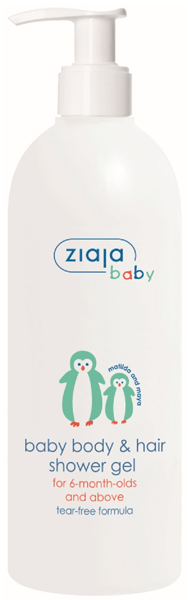Ziaja Kupka i šampon za kosu baby 2u1 400ml
