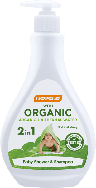 Nevena Kupka i šampon za bebe baby organic 2in1 400ml