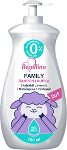 Lino Šampon i kupka BECOL family 2u1 750ml
