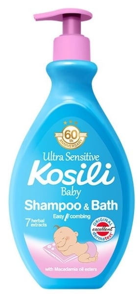 Kosili Šampon i kupka plava pumpica 400ml