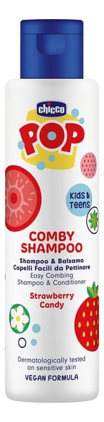Chicco Šampon i regenerator Pop 2u1 jagoda 250ml