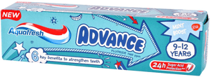 Aquafresh Advance dečija pasta za zube 9-12 godina 75ml