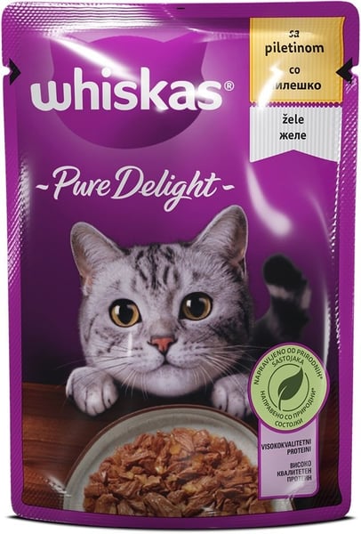 Whiskas Pure delight adult hrana za mačke piletina 85g