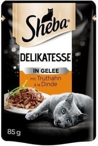 Sheba Fine flakes hrana za mačke ćuretina 85g
