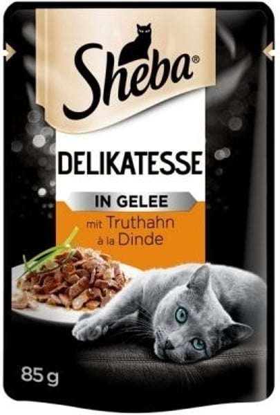 Sheba Fine flakes hrana za mačke ćuretina 85g