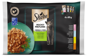 Sheba Delikatesse mokra hrana za mačke 4x85g