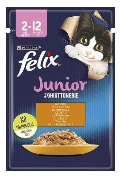 Felix Hrana za mačke Junior 85g