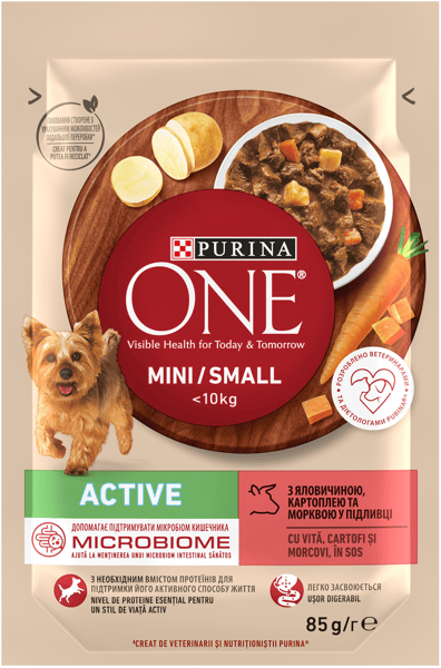 Purina One Hrana za male pse adult govedina i krompir 85g