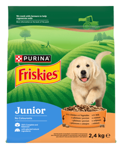Friskies Junior hrana za štence piletina i povrće 2,4kg