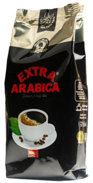 Extra Kafa Arabica mlevena 200g