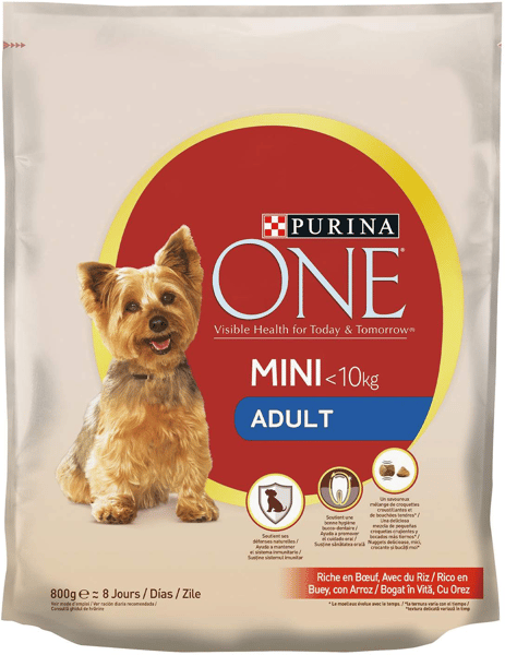 Purina One mini adult hrana za pse govedina i pirinač 800g