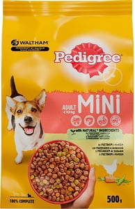 Pedigree Briketi Mini živina i povrće 500g