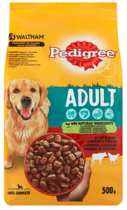 Pedigree Adult briketi govedina i povrće 500g