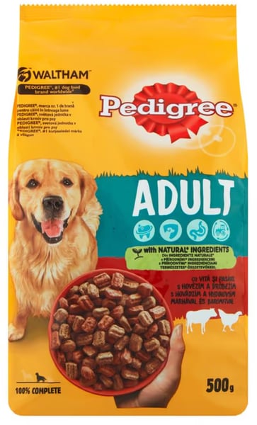Pedigree Adult briketi govedina i povrće 500g