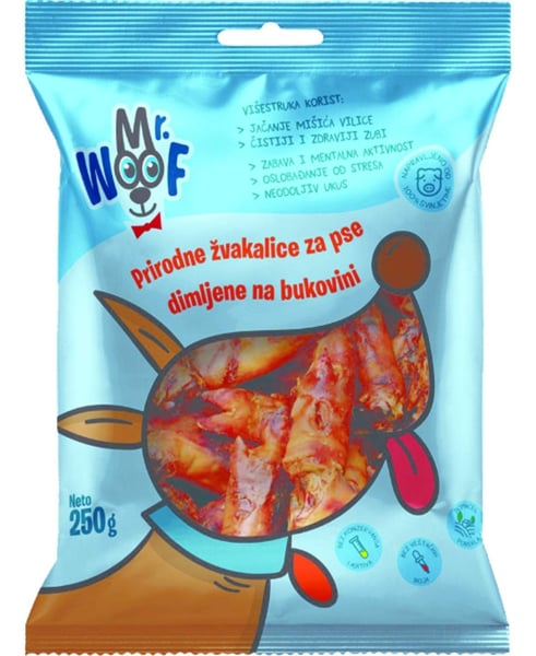 Mr. Woof Žvakalice za pse svinjske nogice 2kom