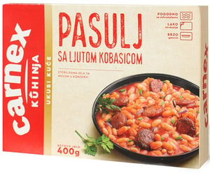 Carnex Pasulj sa ljutom kobasicom 400g