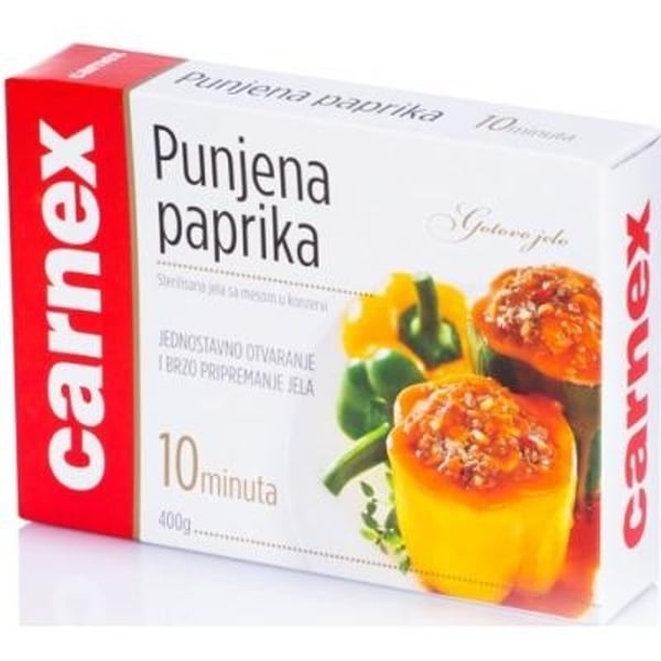 Carnex Punjena paprika 400g