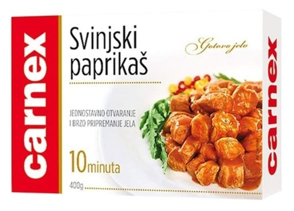 Carnex Svinjski paprikaš 400g