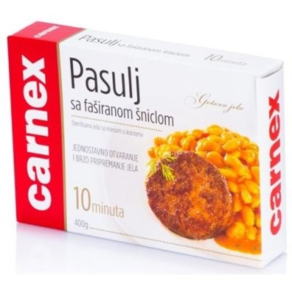 Carnex Pasulj sa faširanom šniclom 400g