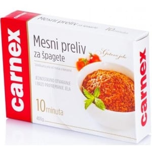 Carnex Mesni preliv za špagete 400g