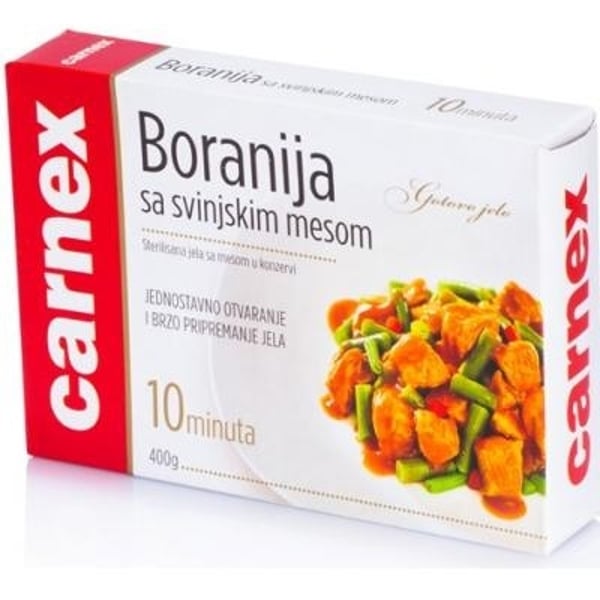 Carnex Boranija sa svinjskim mesom 400g