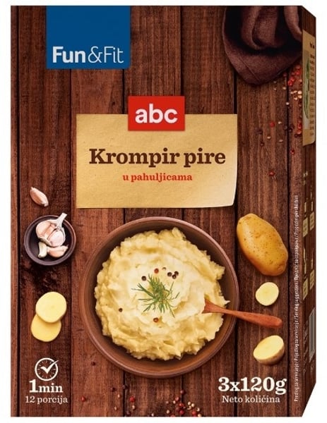 ABC Krompir pire 3x120g