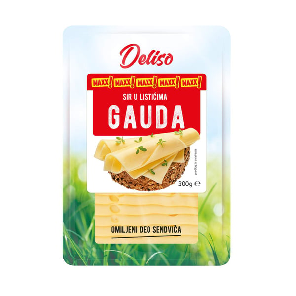 Deliso Sir gauda slajs 300g