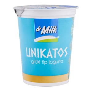 Dr Milk Grčki jogurt Unikatos 9% m.m. 400g