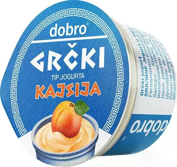 Dobro Grčki tip jogurta kajsija 150g